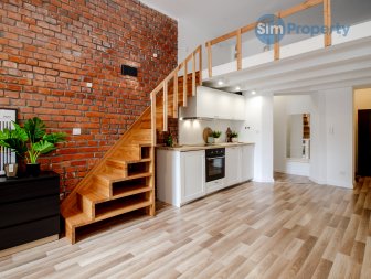For rent | studio apartment with the entresol | available now.