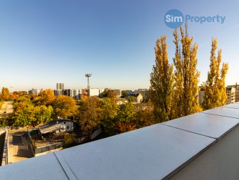 For rent beautiful duplex apartment on Słonimskiego Street.