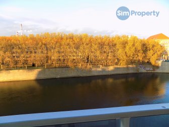 Księcia Witolda Street, studio apartment with beautiful view.