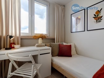 For rent  rooms on Śliczna Street in cosy and spacious apartment.