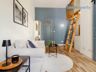 For rent | 1-bedroom apartment + the entresol | available now.