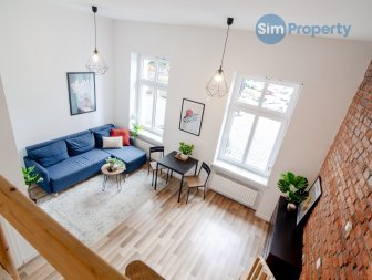 For rent | studio apartment with the entresol | available now.