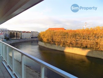 Księcia Witolda Street, studio apartment with beautiful view.