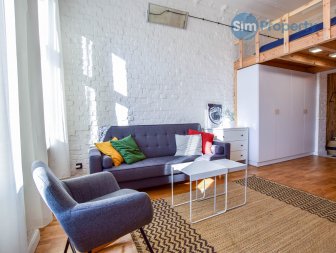 Beautiful apartment with an entresol on Pomorska Street, close to the Market Square