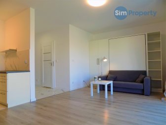 Księcia Witolda Street, studio apartment with beautiful view.