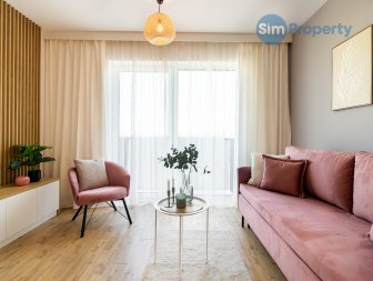 For rent beautiful duplex apartment on Słonimskiego Street.