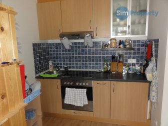 Beautiful 2+kk apartment with large balcony to quiet countryard