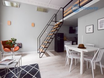For rent a studio apartment next to the Main Railway Station. Available from August