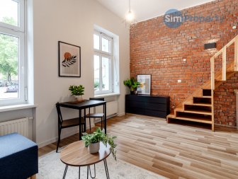 For rent | studio apartment with the entresol | available now.