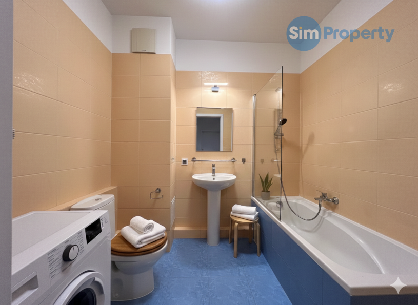 Warsaw - 1 bed apartment with the garden