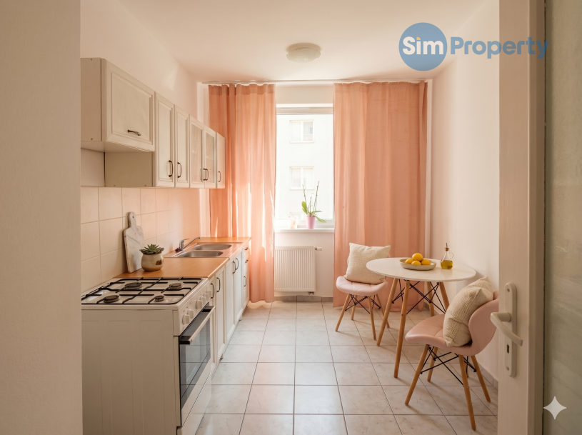 For rent 1-bedroom apartment with balcony!